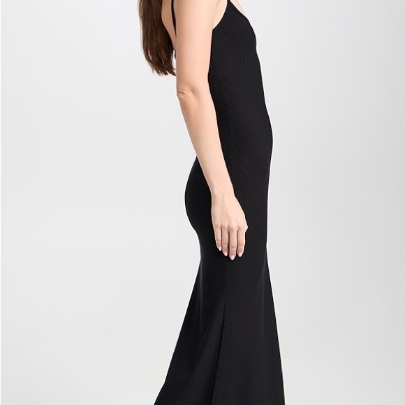 Reformation Cosmo knit dress black - Picture 2 of 8